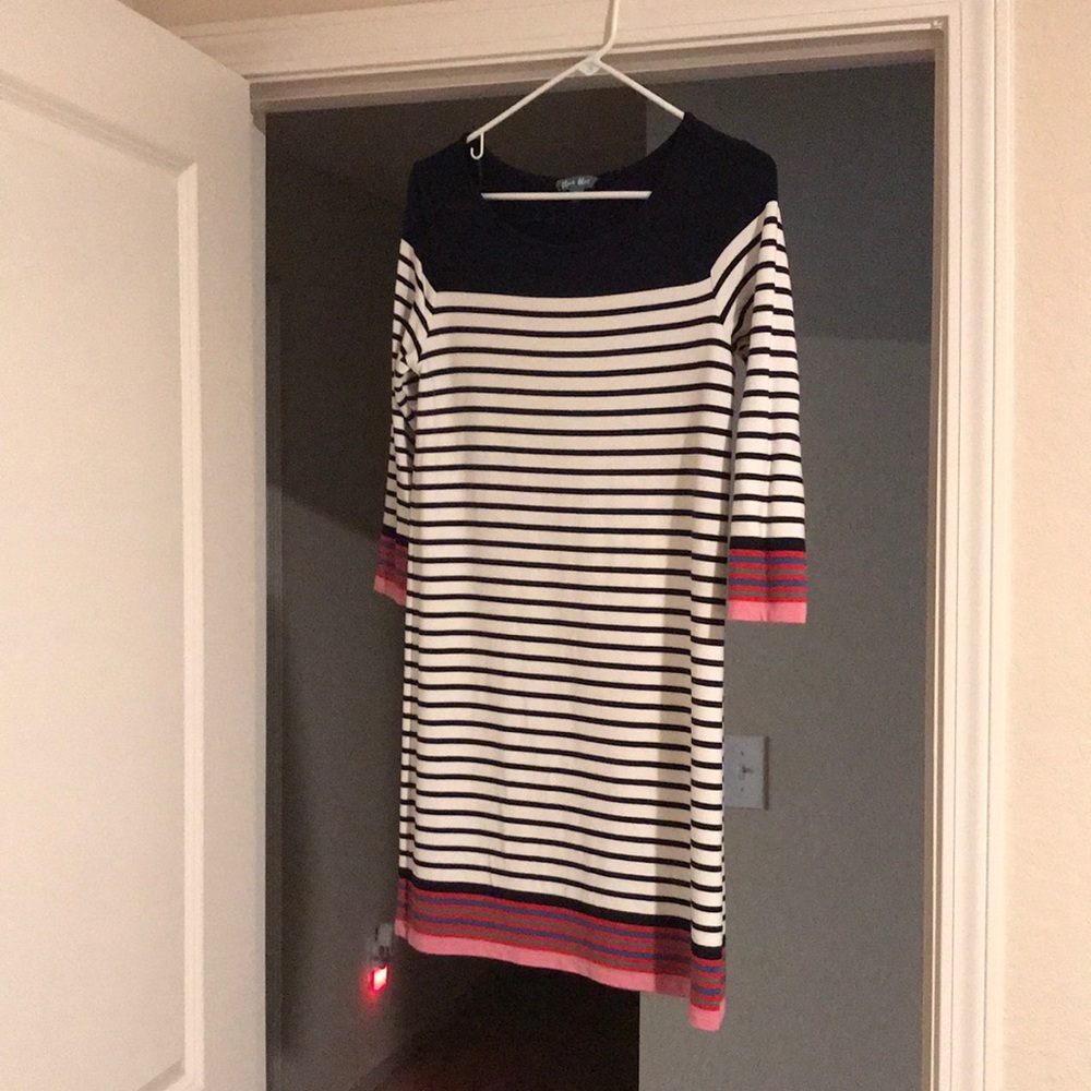 Fleur bleue Striped multicolor small dress